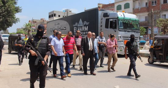 تحرير 511 مخالفة مرورية و 18قضية تموينية متنوعة فى حملة أمنية بدمياط