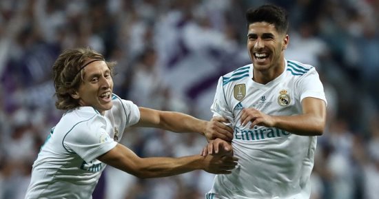 شاهد.. ريال مدريد يتفوق على برشلونة "الغائب" 0/2 فى شوط من طرف واحد