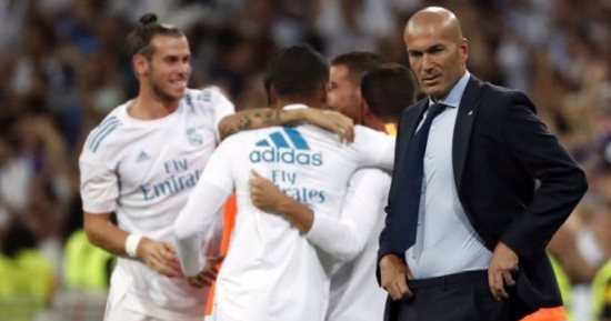 زيدان يختار 19 لاعبا فى قائمة ريال مدريد لمواجهة الديبور