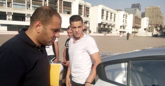 بالصور.. محمد الشامي يظهر لأول مرة فى الزمالك بعد انضمامه رسميا