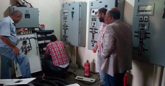 رئيس مياه القناه : إستمرار أعمال التجديد والإحلال بمحطة مطافئ بالاسماعيلية