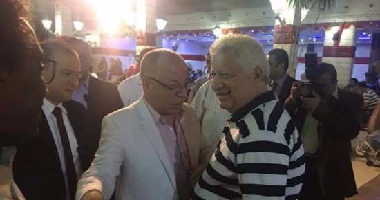 بالصور.. وزير الثقافة يزور نادى الزمالك