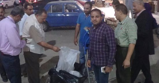بالصور.. ضبط 13 كيلو لحوم غير صالحة للإستهلاك الآدمى بأسيوط