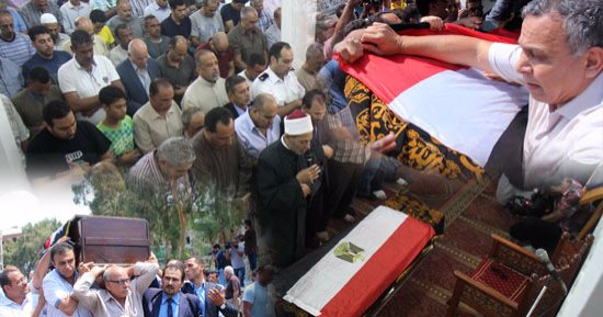 سياسيون وشخصيات عامة يشيعون جثمان القيادى اليسارى رفعت السعيد