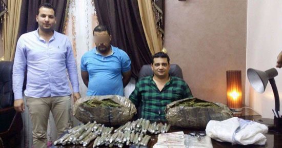 القبض على عاطل بحوزته مواد مخدرة بالدقهلية