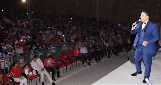 مجد القاسم يطرب جمهور الليلة السادسة بمهرجان القلعة
