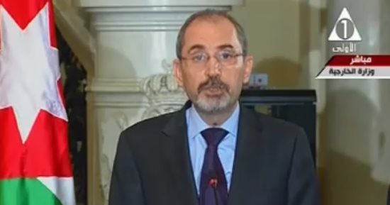 وزير خارجية الأردن يشكر مصر على جهودها فى عملية السلام الفلسطينية الإسرائيلية