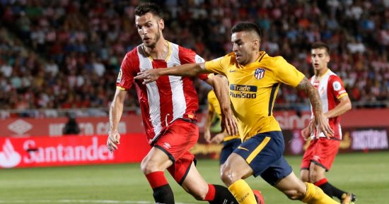 أتلتيكو مدريد يخطف تعادلا قاتلا من جيرونا فى ليلة طرد جريزمان