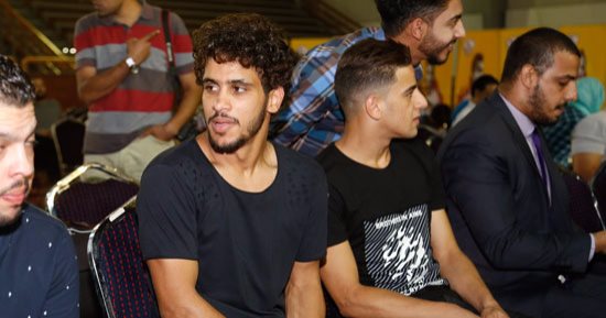 بالصور.. أول ظهور لكابوريا وعبد الله جمعة فى الزمالك