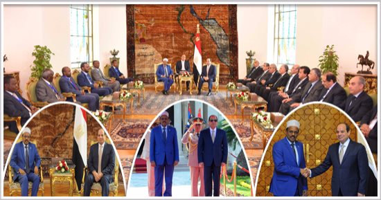 الرئيس الصومالى يهنئ السيسي بحلول عيد الفطر