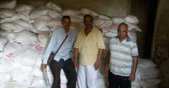 بالصور.. ضبط 40 طن ملح طعام غير صالحة للاستهلاك الآدمى بسوهاج