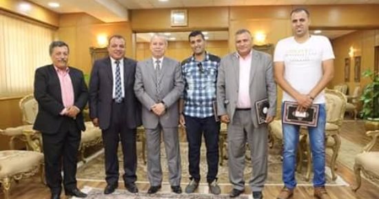محافظ دمياط يكرم مراكز الشباب الفائزة فى دورى المحافظة