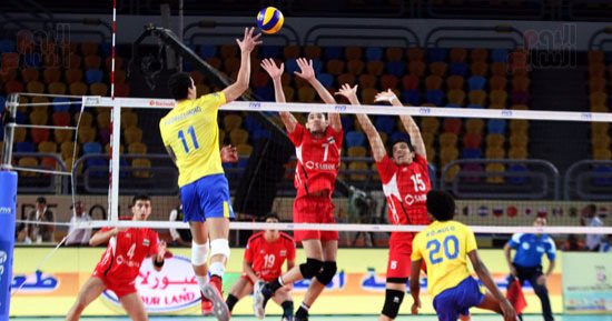 بالصور.. مصر تحصل على الشوط الرابع أمام البرازيل فى بطولة العالم للطائرة 