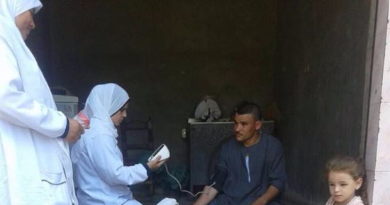 صحة المنوفية : الكشف على 1325 أسرة فى برنامج الفحص الشامل للأمراض الغير معدية