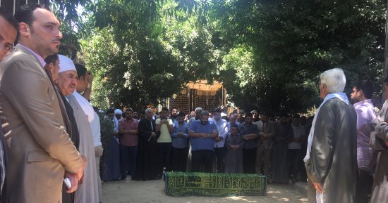 بالصور.. تشييع جثمان صالح السنوسى نقيب محامين جنوب أسيوط