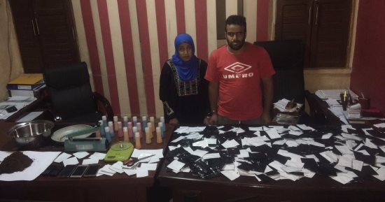 القبض على عاطل وشقيقته وراء تصنيع "الفودو" داخل منزلهما بحدائق القبة