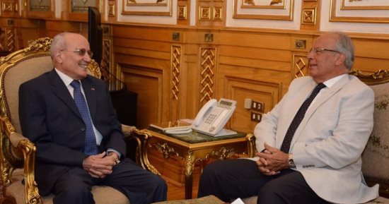 وزيرا "الإنتاج الحربى" و"التنمية المحلية" يبحثان سبل التعاون المشترك