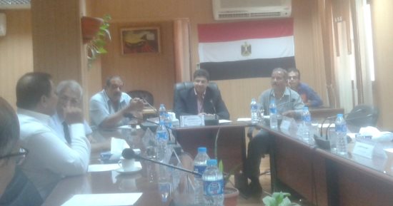 مجلس البيئة بجامعة دمياط يناقش خطة أنشطة العام الدراسى الجديد