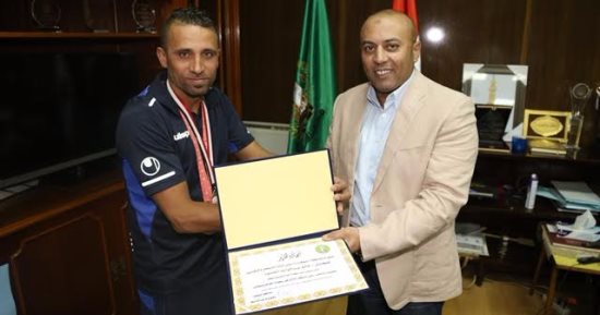  محافظ المنوفية يكرم أعضاء منتخب مصر للصم وضعاف السمع