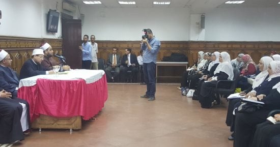أوقاف بنى سويف: اجتياز 116 واعظة اختبار مسابقة عملهن بالمساجد