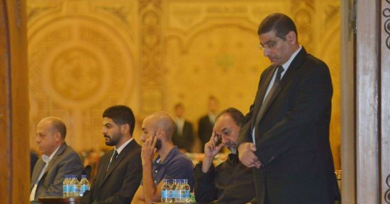رجال الدولة والفن والإعلام فى عزاء الكاتب الراحل محفوظ عبد الرحمن