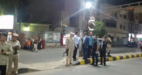 بالصور.. مدير أمن بنى سويف يفاجئ التمركزات الأمنية ويتفقد الحالة المرورية