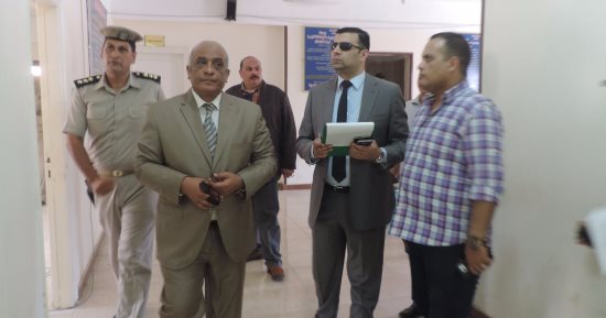 بالصور.. مدير أمن البحيرة يتفقد الخدمات الأمنية بمركزي كوم حمادة و بدر