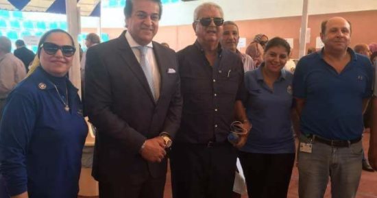 وزير التعليم العالى فى الجمعية العمومية الخاصة لنادى هليوبوليس