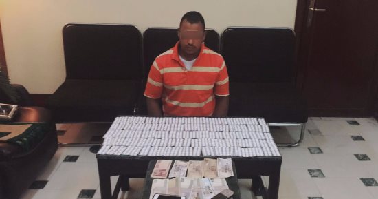 مباحث المنشأة بسوهاج تضبط سائقا وبحوزته 1200 قرص تامول بقصد الإتجار