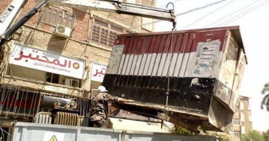 محافظ سوهاج :نقل كشك كهرباء مستشفى طهطا لإعاقته حركة الطريق
