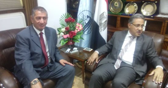 بالصور.. وصول وفد لجنة الإدارة المحلية بمجلس النواب لكفر الشيخ 