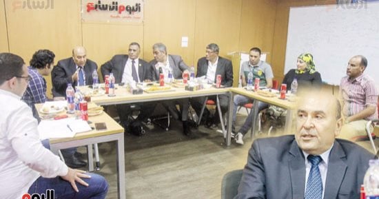 قيادات ائتلاف حب الوطن فى ندوة "اليوم السابع": بابنا مفتوح للجميع شرط الحضور دون صفة حزبية.. والمسئولون السبب المباشر فى أزمة المحلة.. وقرارات العلاوة كانت جاهزة والتصريحات المتضاربة جعلت العمال غير واثقين
