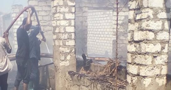 السيطرة على حريق بمزرعة مواشى ببسيون بالغربية