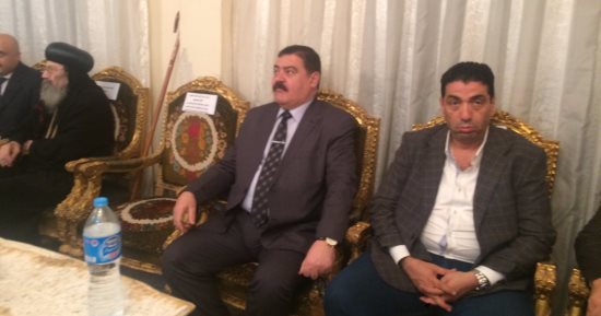 مدير أمن الدقهلية يصل دير القديس مارجرجس لحضور حفل التكريس