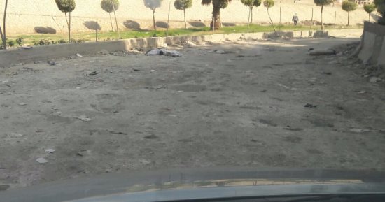 شكوى من عدم تمهيد مدخل الطريق الدائرى بالقومية بإمبابة