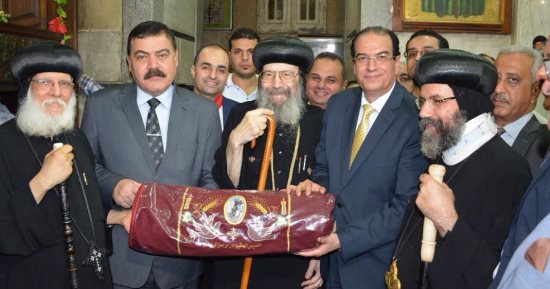 محافظ الدقهلية يشارك فى احتفالات مولد الشهيد القديس مارجرجس 