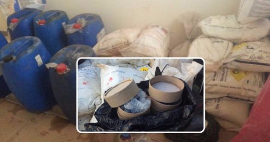 بالصور.. ضربة أمنية جديدة لجناح الإخوان المسلح.. الأمن الوطنى يضبط أضخم مخزن متفجرات لـ"حسم" بالبحيرة.. والتحفظ على عبوات ناسفة كانت معدة لاستهداف رجال الشرطة ودور العبادة.. ومقتل المسئولين عن تصنيع القنابل