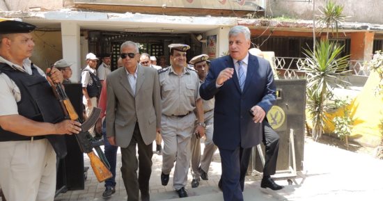 مدير أمن المنوفية يتفقد الخدمات الأمنية بمركزى أشمون والباجور