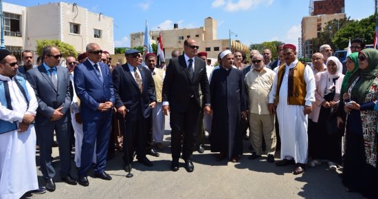 بالفيديو والصور.. مطروح تحيى ذكرى معركة وادى ماجد فى احتفالها بالعيد القومى