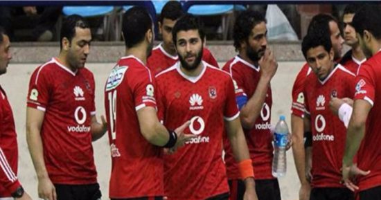 فريق كرة اليد بالأهلى يعود من معسكر الإسكندرية 