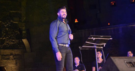 خالد سليم يبدأ حفل محكى قلعة صلاح الدين بأغنية ولا ليلة ولا يوم    