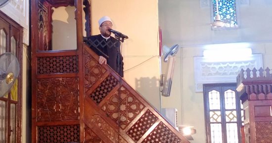 وزير الأوقاف فى خطبة الجمعة ببنها: لا فائدة للحج أكثر من مرة