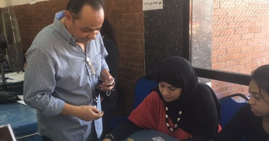 طارق يحيى يدلى بصوته فى عمومية الزمالك على اللائحة الخاصة