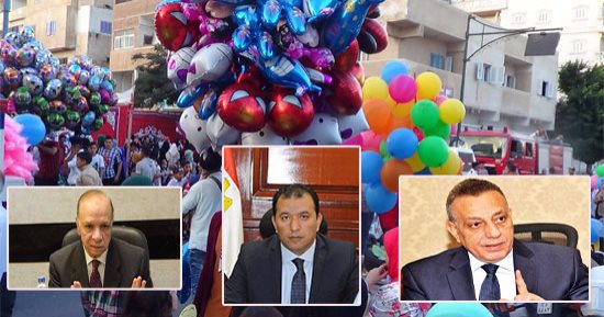 المحافظون ومدراء الأمن يرفعون شعار "كله تمام" قبل العيد.. إلغاء الإجازات وفتح المجازر للأضاحى بالمجان.. نشر قوات لمكافحة التحرش وتأمين المعالم السياحية والآثرية والحدائق والمتنزهات.. وتجهيز مئات الساحات للصلاة