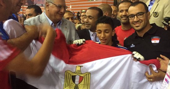 يوسف منصور يحرز الذهبية الأولى لمصر فى مونديال شرم الشيخ للتايكوندو  