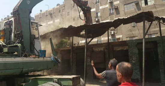 إزالة 276 كشك بدون ترخيص بالقاهرة تمهيدا لتطبيق المنظومة الجديدة 