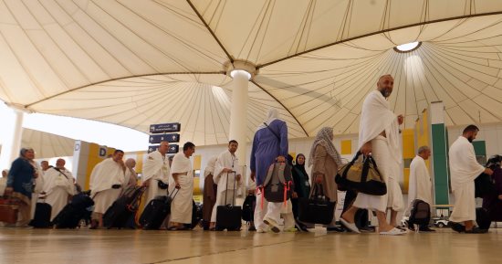 1314 حاجا يتوجهون لمستشفى منى الوادى فى يوم التروية