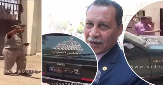 حمزة أبو سحلى نائب برلمانى ضد القانون.. حاول اقتحام قسم شرطة لتهريب متهمتين بحيازة سلاح ورجال الأمن منعوه.. غضب على مواقع التواصل ومطالب بإسقاط الحصانة عنه.. ومعلقون: الحق يأتى باحترام القانون وليس انتهاكه
