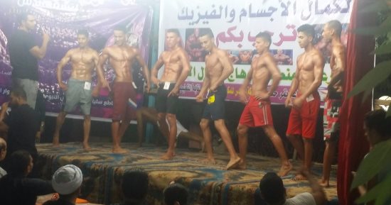 بالصور.. بطولة شعبية لكمال الأجسام بمدينة طهطا