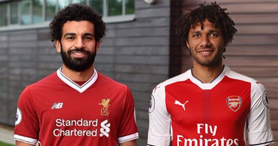 محمد صلاح أساسيا والننى "على الدكة" فى قمة ليفربول وآرسنال